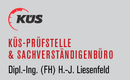 KÜS Prüfstelle, Kfz-Sachverständigenbüro, Dipl.-Ing. (FH) H.-J. Liesenfeld